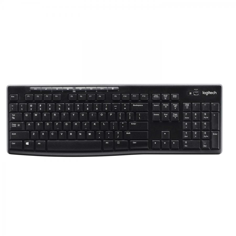 Logitech K Tastiera Wireless Layout Scandinavo Qwerty Nero