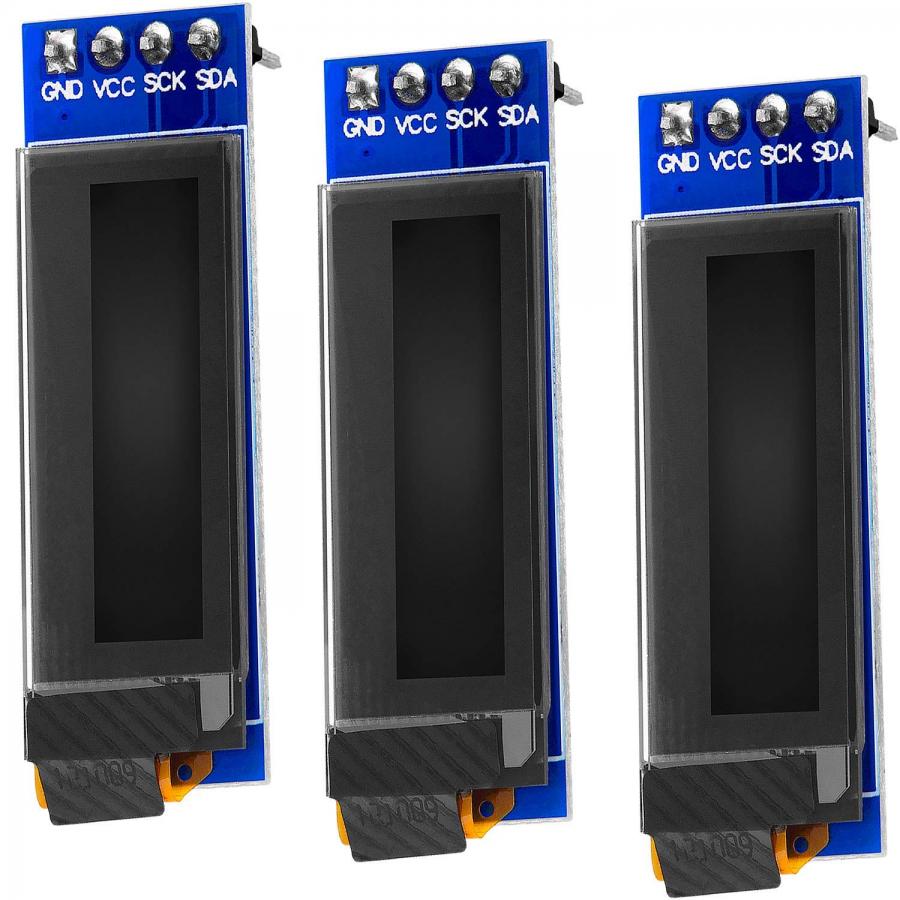 2 Display OLED 1.3 Pollici 128x64 Pixel - Modulo I2C Per Arduino, Bianco - Foto 11