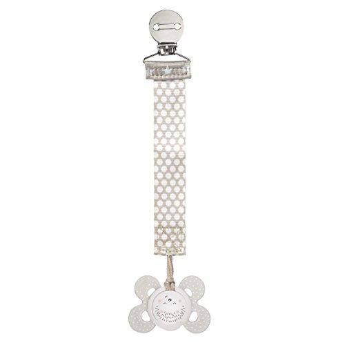 Chicco - Clip con nastro per succhietto con nastro, colore: neutro Chicco - Clip con nastro per succhietto con nastro, colore: neutro