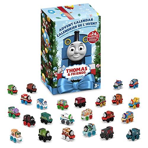 Calendario Avvento Thomas Il Trenino - 24 Mini Trenini Sorpresa Con 6 Locomotive Natalizie