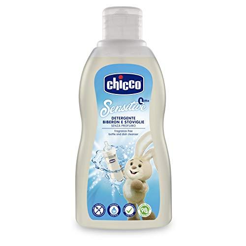 Chicco Detergente per Biberon, senza Coloranti e Fragranze, con Ingredienti di Origine Naturale, 300 ml Chicco Detergente per Biberon, senza Coloranti e Fragranze, con Ingredienti di Origine Naturale, 300 ml