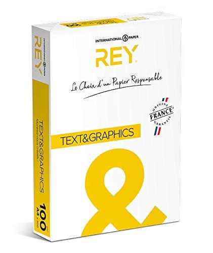 REY® TEXT & GRAPHICS, carta riprografica, bianca elevata, 100 g