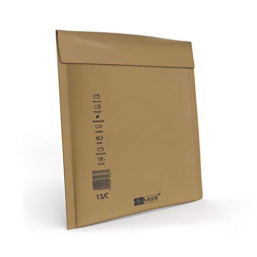 100 Sacchetti Autosigillanti Per Posta, In Poli, 4 Misure Da 25 Da Ogni ISOUL Da Piccola A Grande, Confezione Da Lettere Assortite Per Spedizione Postale Di Spedizione (grigio - Foto 13