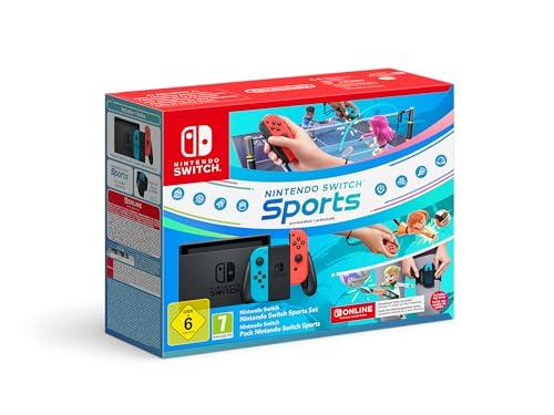 Nintendo Switch (blu neon/rosso neon) con Gioco Switch Sports preinstallato e 12 Mesi Switch Online Nintendo Switch (blu neon/rosso neon) con Gioco Switch Sports preinstallato e 12 Mesi Switch Online