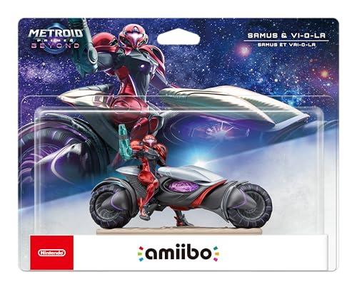 amiibo di Samus e Vi-O-La amiibo di Samus e Vi-O-La