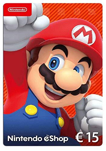 Nintendo eShop Carta regalo 15€ | Codice download (EU) | Switch Nintendo eShop Carta regalo 15€ | Codice download (EU) | Switch