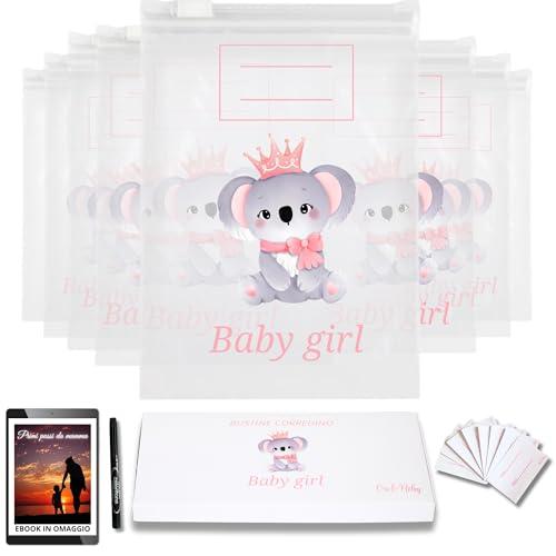 8 bustine corredino neonato ospedale 100% Made in italy - EBOOK IN OMAGGIO - I tuoi sacchetti nascita bimbo - sacchetti nascita bimba(38x25cm) 8 bustine corredino neonato ospedale 100% Made in italy - EBOOK IN OMAGGIO - I tuoi sacchetti nascita bimbo - sacchetti nascita bimba(38x25cm)