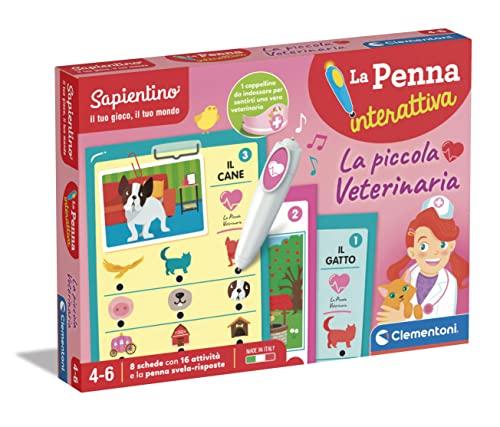 Clementoni Sapientino Penna La Piccola Veterinaria per Bambini da